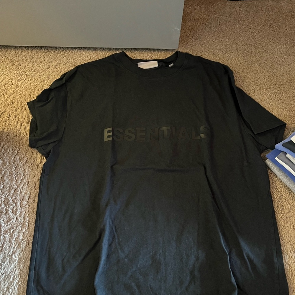 Essentials Black Short Sleeve Tee